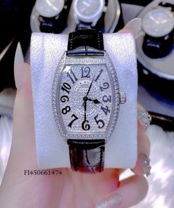 Đồng hồ nữ Four Million phiên bản Franck Muller dây đen