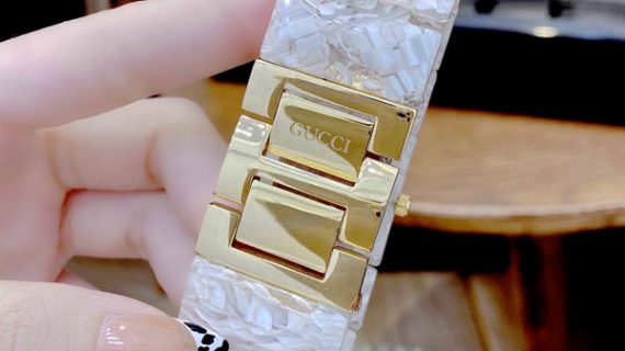 Đồng hồ Gucci Nữ Dây đá Acrylic Gucci Twirl Lady cao cấp