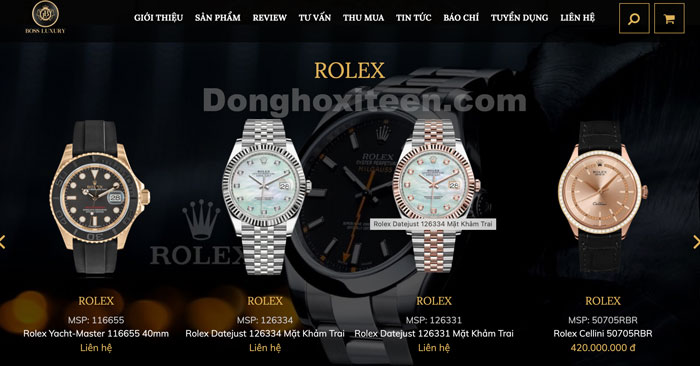 Địa chỉ bán đồng hồ Rolex chính hãng