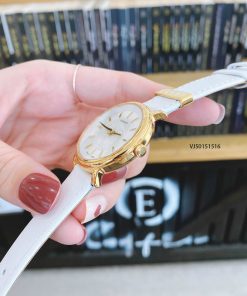 Đồng hồ Versace V-Circle Medusa 2021 dây da cao cấp