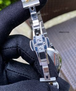 Đồng hồ Versace Hellenyium nữ mặt xanh dây demi théo không gỉ cao cấp