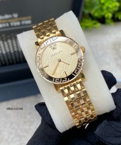 Đồng hồ nữ Versace Greca Glass 2021 dây thép không gỉ mạ pvd