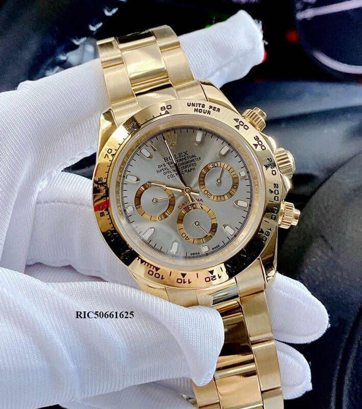 Đồng hồ nam Rolex Daytona Automatic dây mạ vàng cao cấp