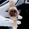 Đồng hồ nam Rolex Day-Date Automatic viền đính đá dây gold thép không gỉ cao cấp