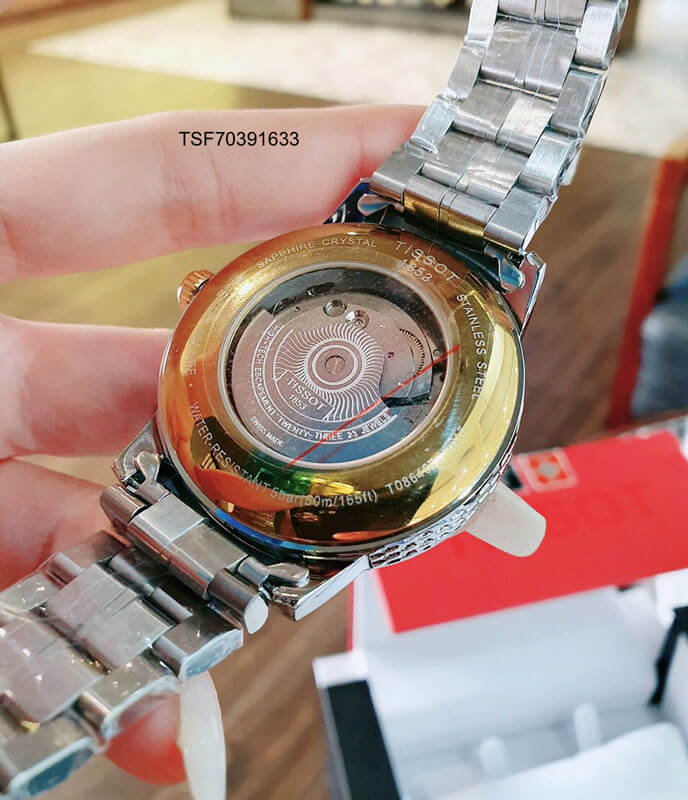 Đồng hồ Tissot Nam máy cơ Automatic dây kim loại giá rẻ