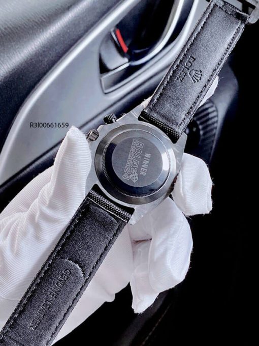 Đồng hồ Nam Rolex Oyster Perpetual máy pin dây đeo sợ Carbon cao cấp