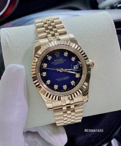 Đồng hồ Rolex Nam máy pin nhật giá rẻ dây mạ vàng PVD