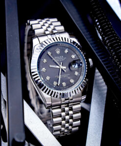 Đồng Hồ Nam Nữ Rolex DATEJUST máy Pin Nhật dây thép không gỉ cao cấp