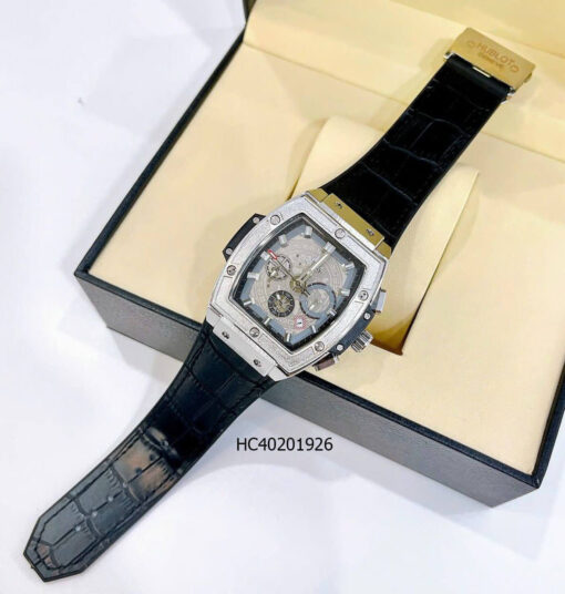 Đồng hồ Hublot Nam dòng Senna Champion 88 viền bạc Trung Cấp