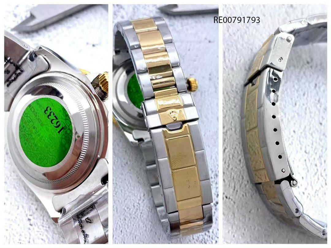 Đồng hồ nam Rolex cơ tự động dây thép không gỉ giá rẻ