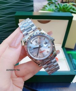 Đồng hồ nam Rolex Day-Date Automatic bạc