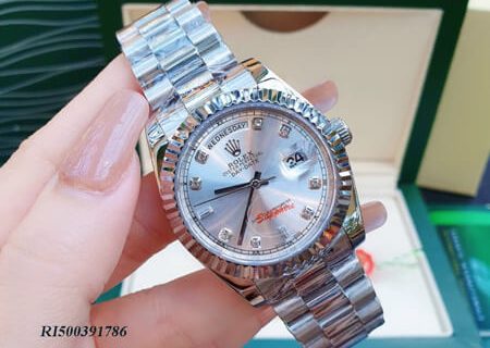 Đồng hồ nam Rolex Day-Date Automatic bạc