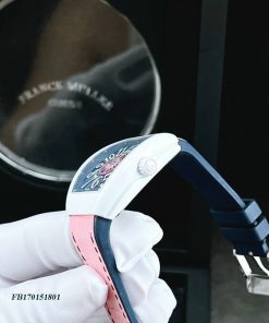 Đồng hồ nữ Franck Muller V32 ABF dây hồng