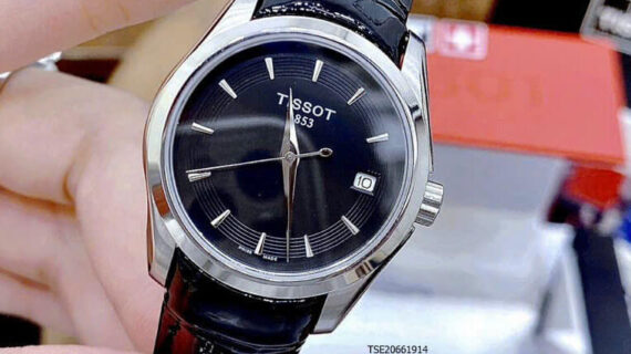 đồng hồ nữ Tissot 1853 dây màu đen cao cấp