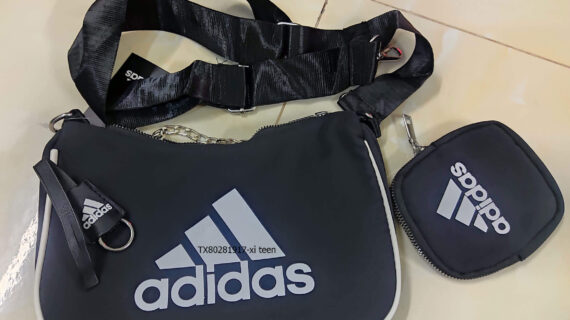 Túi đeo chéo nam Adidas Shoulder Side Bag Sport Black