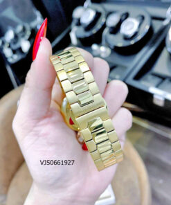 Đồng hồ Versace Ladies Idya Nữ dây thép không gỉ vàng mặt vàng cao cấp