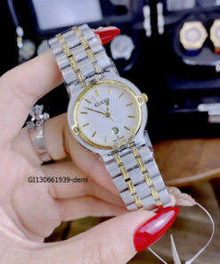 Đồng hồ Nữ Gucci Lady Quarzt Nhật thép không gỉ màu demi mặt trơn