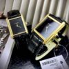 Đồng hồ Cặp Nam Nữ CARTIER TANK LOUIS máy Thụy Sĩ viền vàng