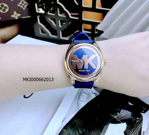 Đồng hồ Michael Kors MK7140 dây cao su xanh 40mm rep 1:1