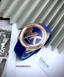 Đồng hồ Michael Kors MK7140 dây cao su xanh 40mm rep 1:1