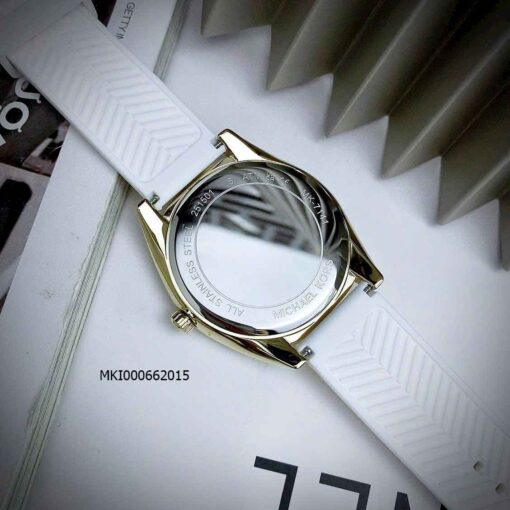 Đồng hồ Michael Kors MK7141 dây Silicone trắng 40mm rep 1:1
