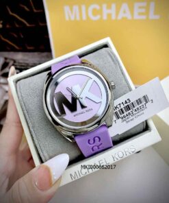 Đồng hồ Michael Kors MK7143 dây Silicone tím 40mm rep 1:1