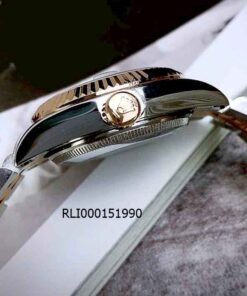 Đồng hồ Rolex DateJust nữ máy cơ mặt hồng phấn 31mm cao cấp