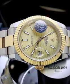 Đồng hồ Nam Rolex DATEJUST cơ Nhật viền gold cao cấp
