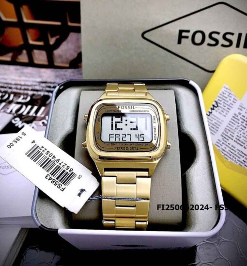 Đồng hồ Nam Fossil RETRO DIGITAL FS5843 điện tử cao cấp
