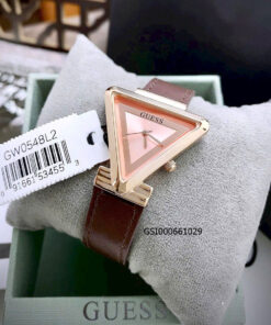 Đồng hồ Nữ GUESS TRIANGLE LEATHER WATCH GW0548L2