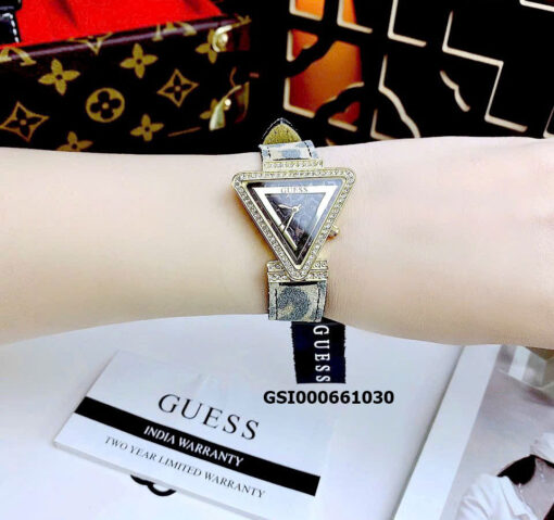 Đồng hồ Nữ GUESS TRIANGLE LEATHER WATCH GW0504L3